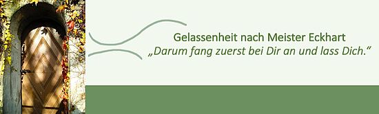 Entfällt: "Sich selbst lassen - Einführung in die Praxis"