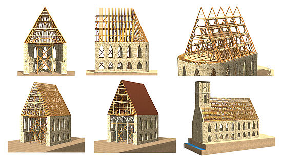 FÜHRUNG IST AUSGEBUCHT - bitte auf die anderen Termine ausweichen!!! Der einzigartige Dachstuhl 
"der vornehmsten Hallenkirche St. Martin  in Amberg"