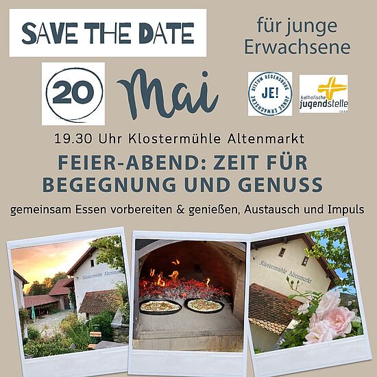 Feier-Abend: Zeit für Begegnung und Genuss für junge Erwachsene