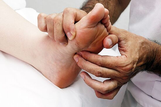 Fußreflexzonenmassage - Intensivierungskurs während der Woche