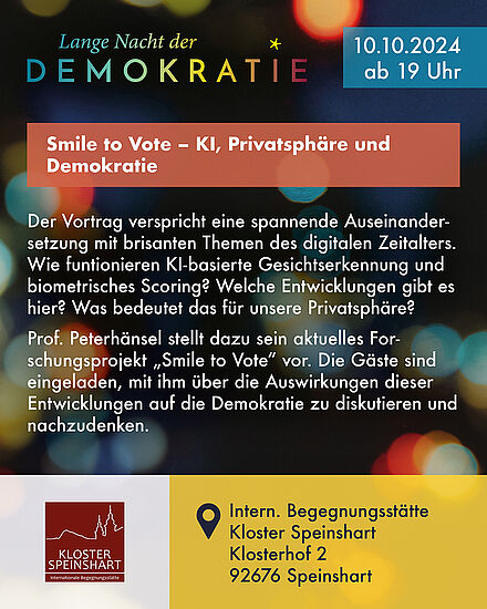 Smile to Vote - KI, Privatsphäre und Demokratie