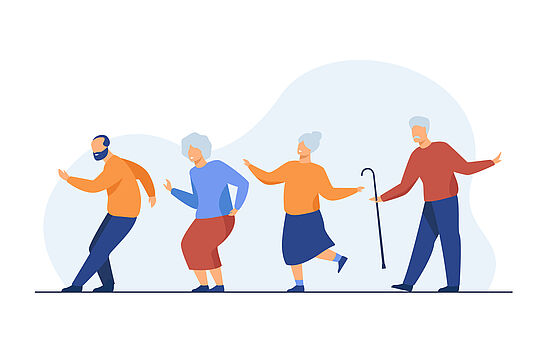 Fit & beweglich: Rhythmische Bewegung und Gymnastik für aktive 60 Plus