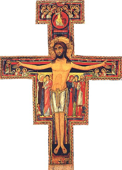 Franziskus und sein Kreuz