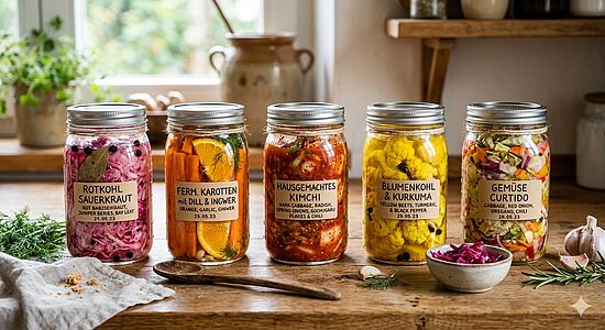 Gemüse haltbar machen - fermentieren