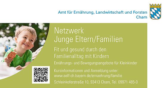 Tipps zu Ernährung und Bewegung für Familien mit Kindern unter vier Jahren