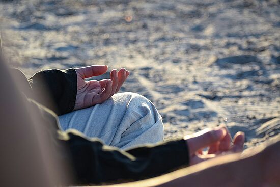 Angeleites Stuhlyoga