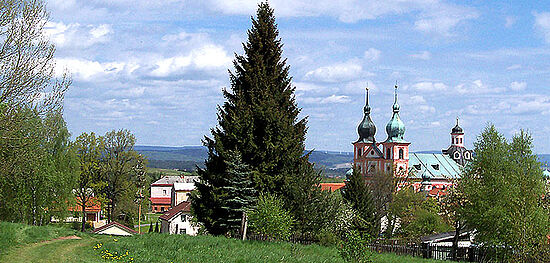 Heiligen (Svetce) bei Tachau und Maria Kulm