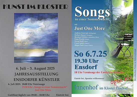 Vernissage zur Jahresausstellung der Ensdorfer Künstler