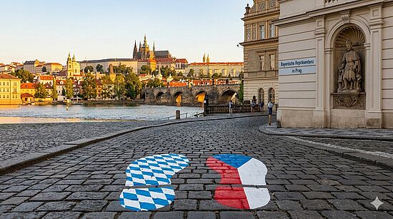 Gemeinsamkeiten entdecken: Bayerisch-Böhmisch  durch Prag