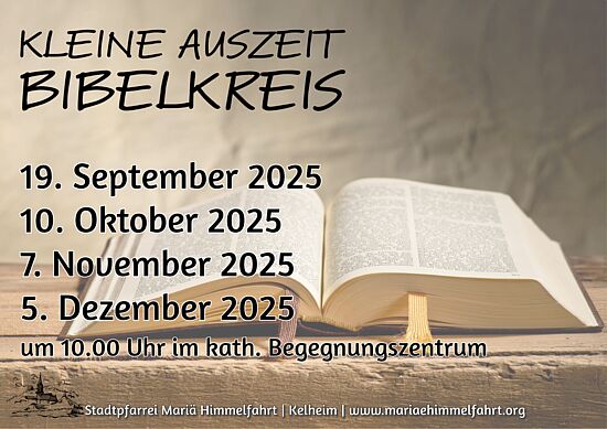 Kleine Auszeit - Bibelkreis