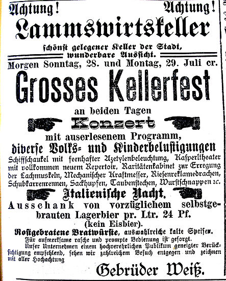 600 Jahre Amberger Brau- und Wirtshaustradition